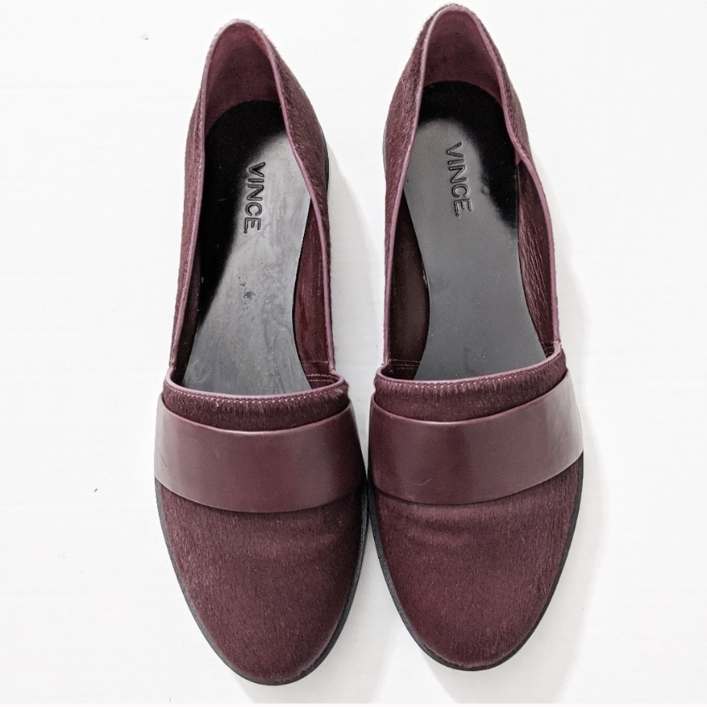 🛑SOLD🛑 NWOT Vince Mason Calf Hair Flats - Picture 2 of 4